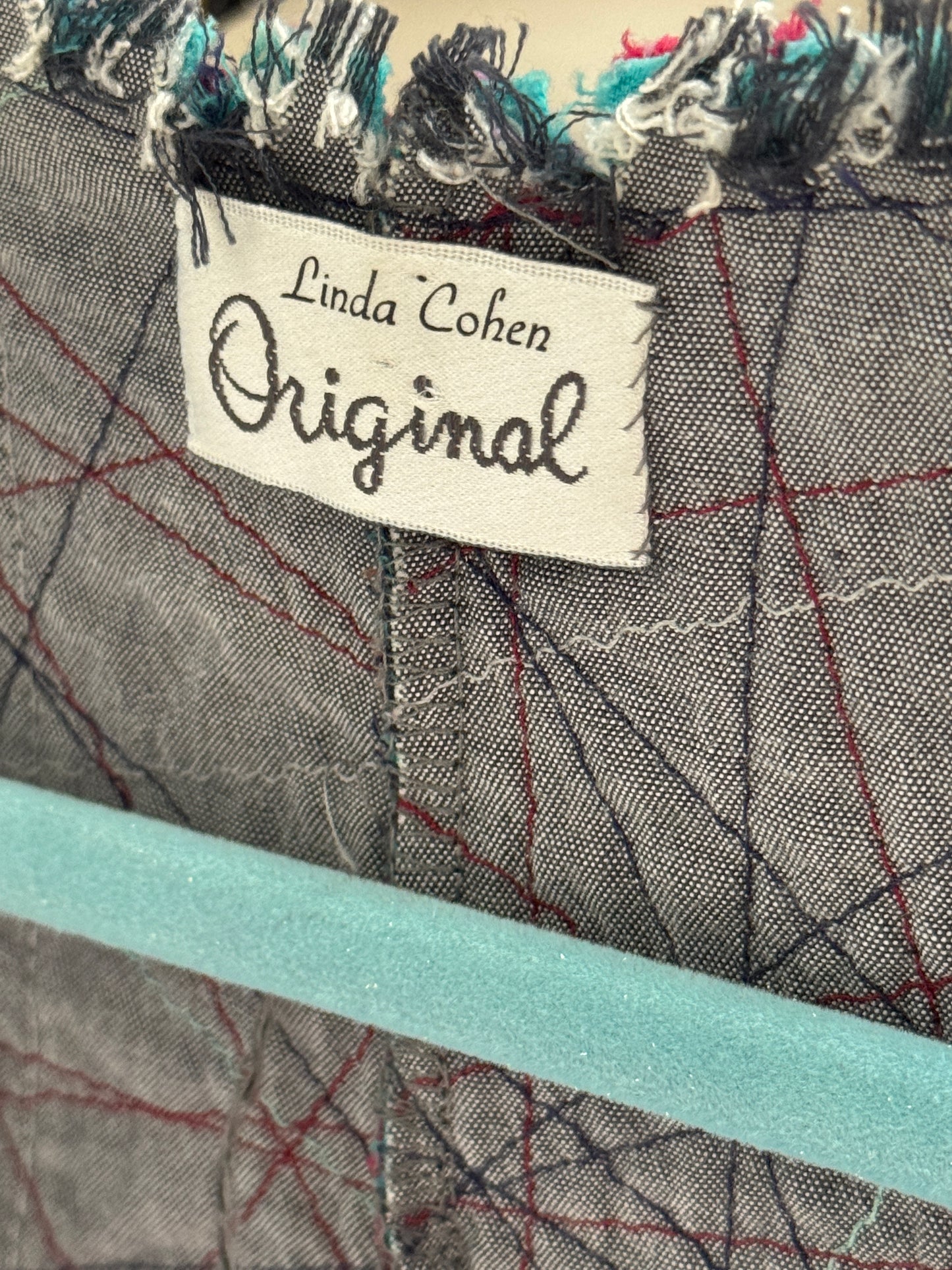 Vintage Handmade Plaid Vest