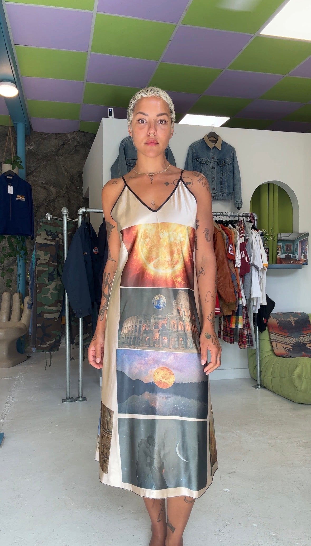 Hand-Printed Space slip | Celestial Habits