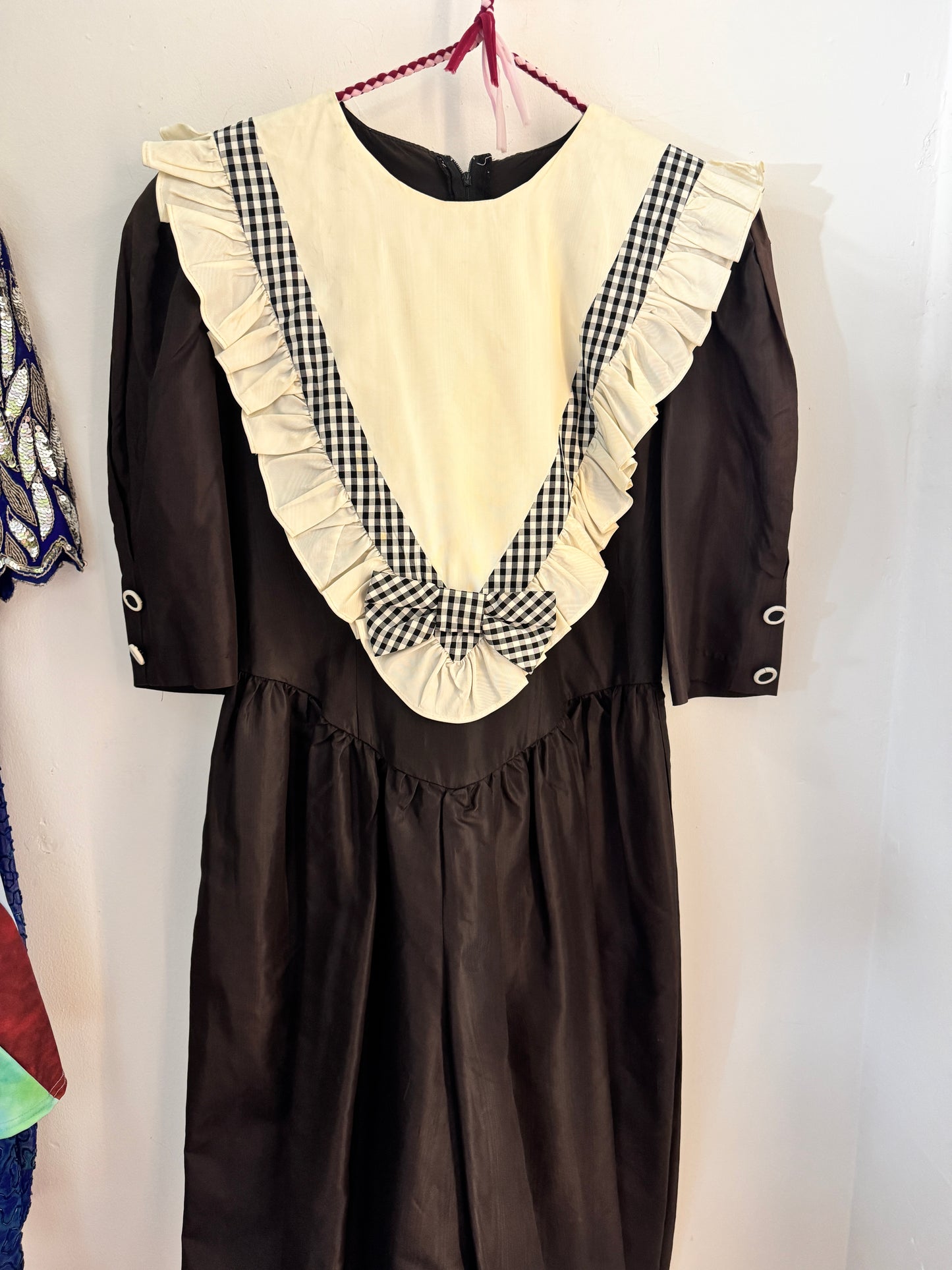 Sz M VTG Clowncore Jumpsuit