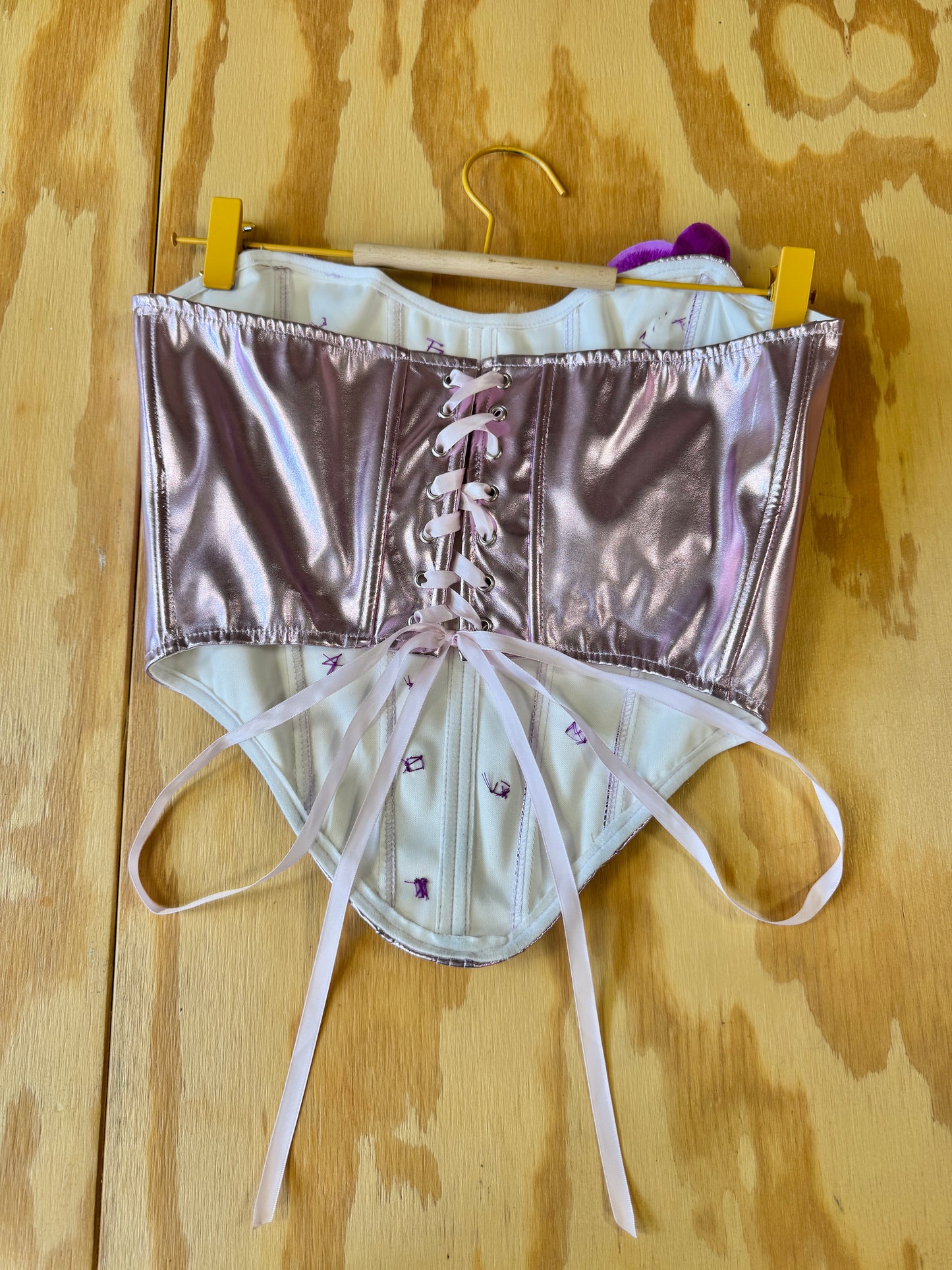 Embellished Flower Corset, Size M/L | Naranja Design