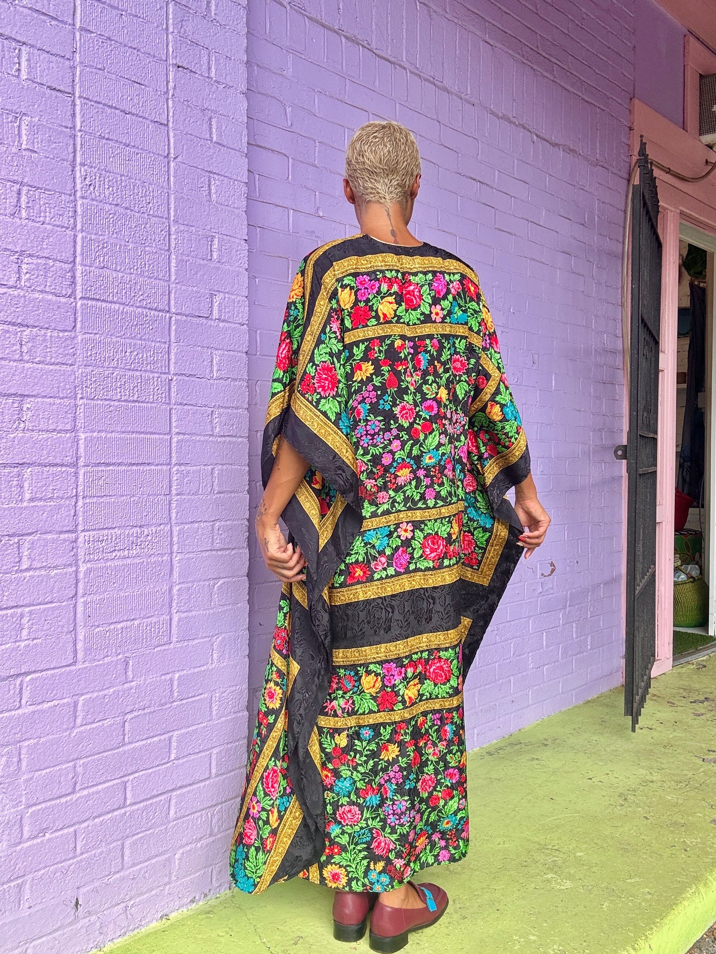 Free Size 80's Floral MuMu